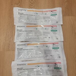 4 Avanos Ballard Closed Suction System 22103 Double Swivel Elbow 4.6mm